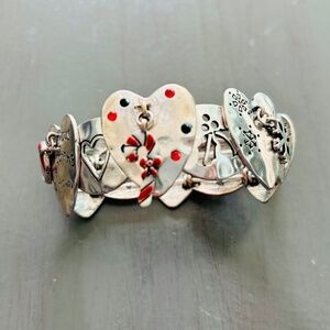 Christmas Holiday Charm Bracelet